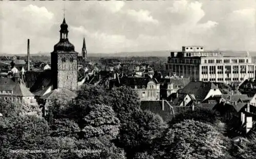 Ak Recklinghausen in im Ruhrgebiet, Stadtansicht