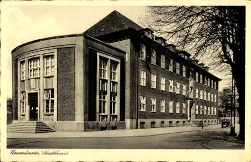 Ak Neumünster in Schleswig Holstein, Stadthaus