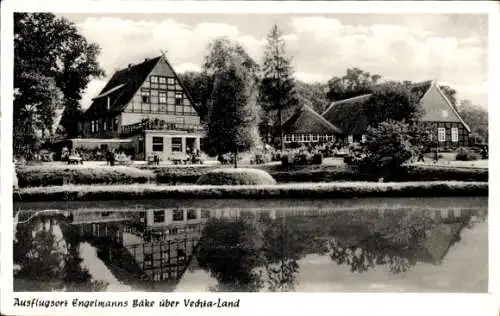 Ak Endel Visbek in Oldenburg, Gasthaus Engelmannsbäke