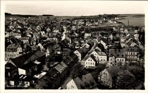 Ak Geyer im Erzgebirge Sachsen, Gesamtansicht