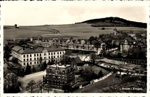 Ak Geyer im Erzgebirge Sachsen, Gesamtansicht