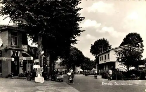 Ak Ermelo Gelderland, Stationsstraat