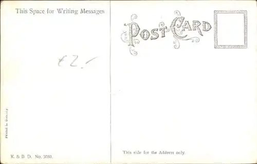 Künstler Ak Tiger in der Wildnis