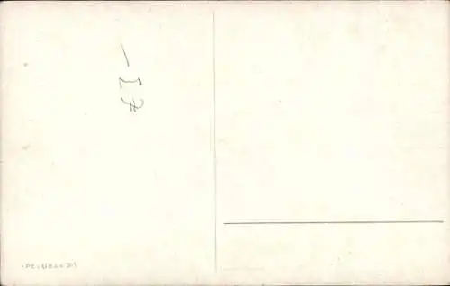 Künstler Ak Fuchs, Hase, Jagdbeute, Wald