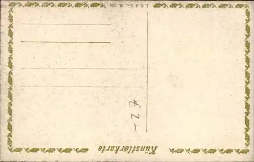 Künstler Ak Enten im Flug bei Nacht, Gewässer