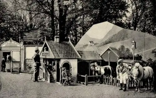 Ak Schaefer's Märchenstadt Lilliput, Pony