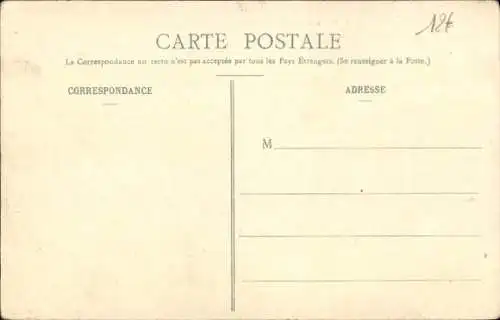 Ak Châteauneuf en Thymerais Eure et Loir, La Place St-Clair