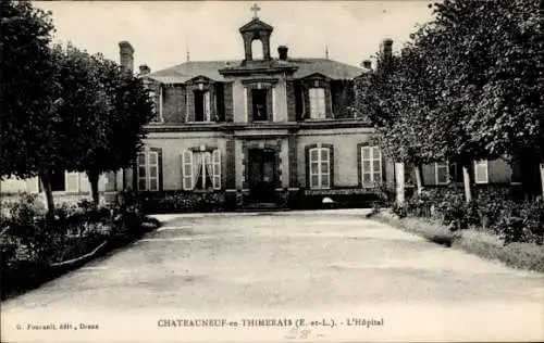 Ak Châteauneuf en Thymerais Eure et Loir, l'Hopital