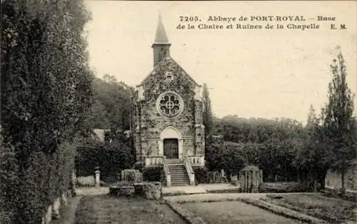 Ak Magny les Hameaux Yvelines, Abtei Port-Royal des Champs, Ruinen der Kapelle