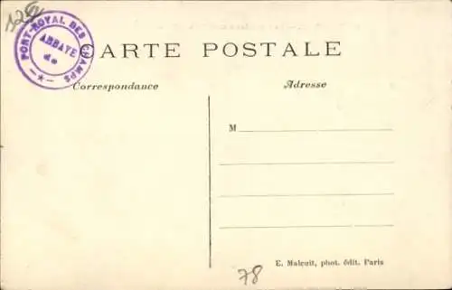 Ak Magny les Hameaux Yvelines, Abtei Port-Royal des Champs, die alten Mühlen