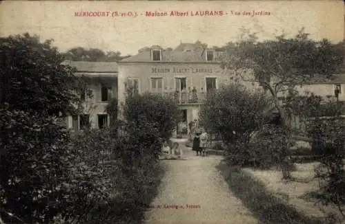 Ak Méricourt Yvelines, Maison Albert Laurans