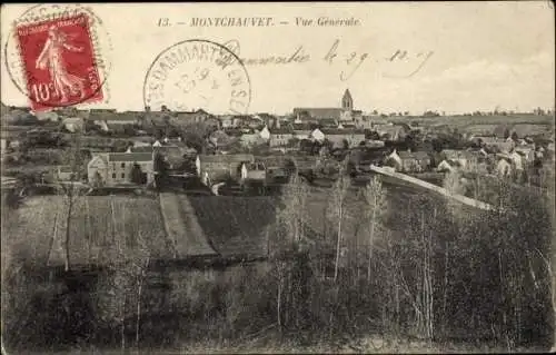 Ak Montchauvet Yvelines, Panorama