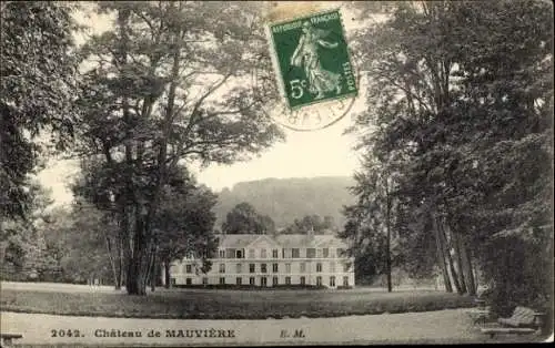 Ak Mauviere Yvelines, Schloss