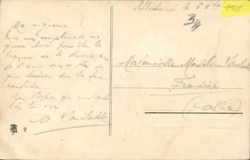 Ak Sélestat Schlettstadt Elsass Bas Rhin, Gesamtansicht
