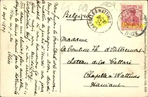 Ak Neubois Gereuth Elsass Bas Rhin, Hotel Altenberg, Schlucht