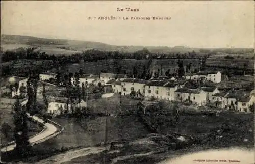 Ak Angles Tarn, Faubourg Embourg