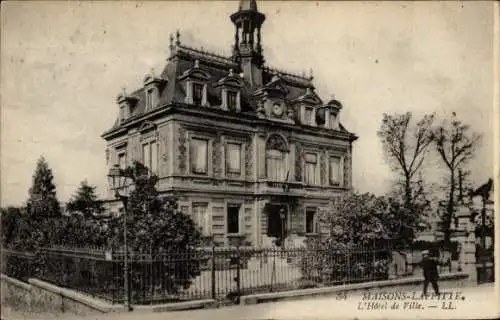 Ak Maisons Laffitte Yvelines, Rathaus