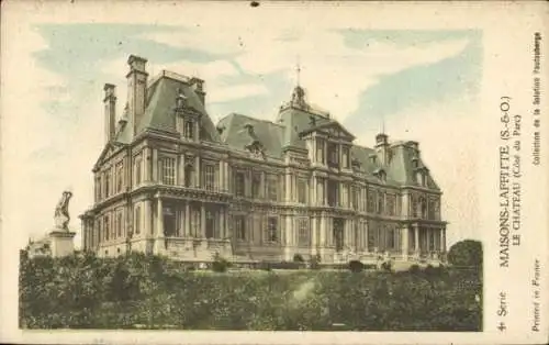 Ak Maisons Laffitte Yvelines, Schloss