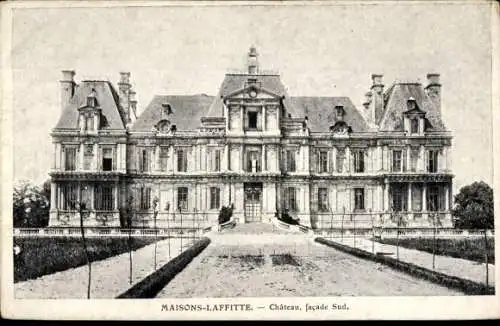 Ak Maisons Laffitte Yvelines, Schloss