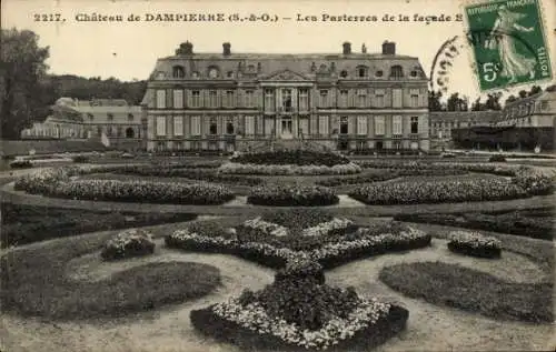 Ak Dampierre-Yvelines, Schloss, Parterres