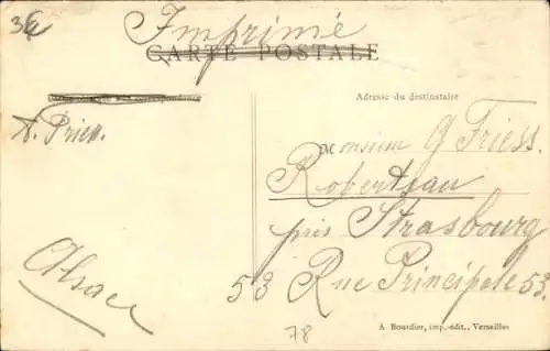 Ak Dampierre Yvelines, Le Chateau