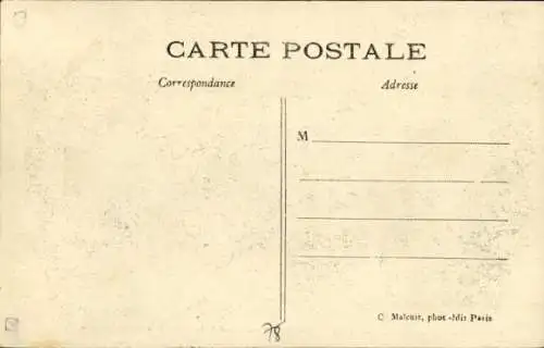 Ak Versailles Yvelines, Catastrophe du Dirigéable République, 25 Sept 1909, Funérailles