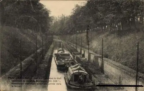 Ak Pouilly en Auxois Côte-d'Or, Burgunderkanal