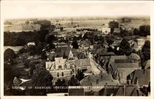 Ak Eibergen Gelderland, Panorama, Rathaus