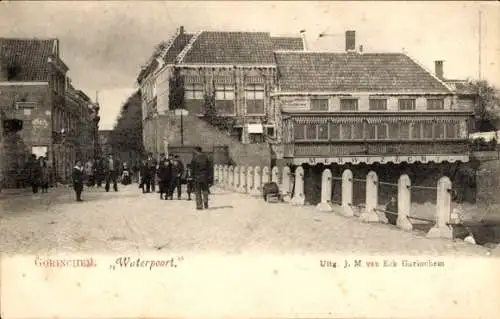 Ak Gorinchem Südholland Niederlande, Waterpoort