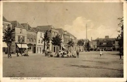 Ak Gorinchem Südholland Niederlande, Kalkhaven