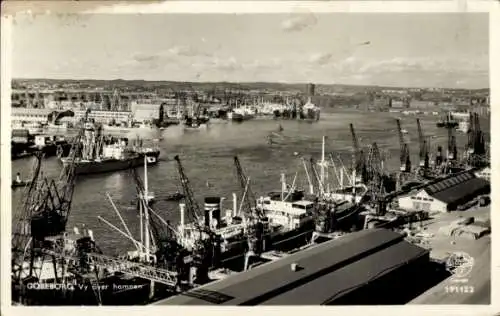 Ak Göteborg Schweden, Hafen