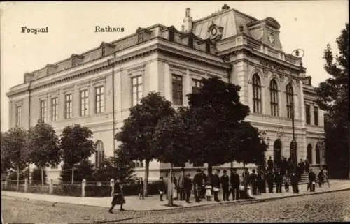 Ak Focșani Facsani Fokschan Rumänien, Rathaus