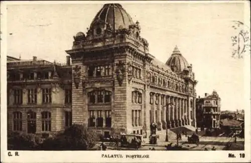 Ak București Bukarest Rumänien, Palast