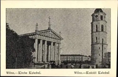 Ak Vilnius Wilna Wilno Litauen, Kirche, Kathedrale