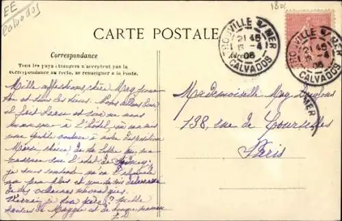 Ak Honfleur Calvados, Restaurant Saint Simeon