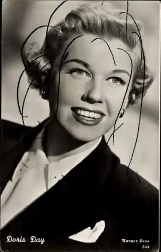 Ak Schauspielerin Doris Day, Portrait