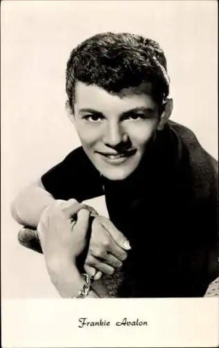 Ak Schauspieler Frankie Avalon, Portrait