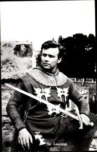 Ak Schauspieler William Russell, Filmszene, Sir Lancelot