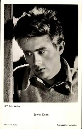 Ak Schauspieler James Dean, Portrait, UFA Film