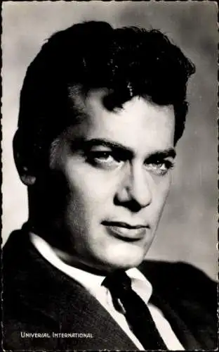 Ak Schauspieler Tony Curtis, Portrait