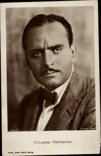 Ak Schauspieler Douglas Fairbanks, Portrait