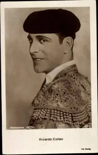 Ak Schauspieler Ricardo Cortez, Portrait