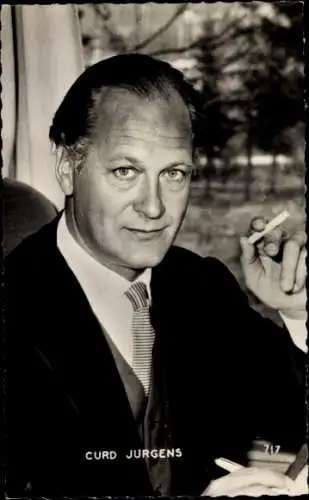 Ak Schauspieler Curd Jürgens, Portrait