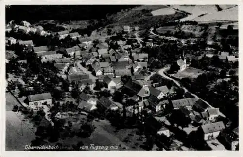 Ak Oberreidenbach Rheinland Pfalz, Fliegeraufnahme