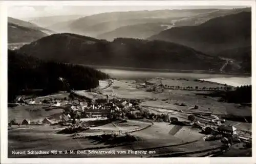 Ak Schluchsee im Schwarzwald, Fliegeraufnahme