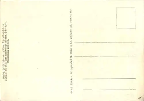 Ak Rheinbischofsheim Rheinau in Baden, Fliegeraufnahme