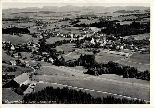 Ak Heimenkirch im Allgäu, Fliegeraufnahme