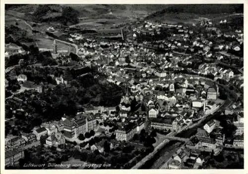 Ak Dillenburg in Hessen, Fliegeraufnahme