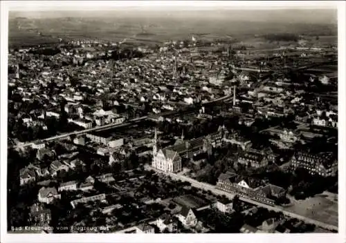 Ak Bad Kreuznach an der Nahe, Fliegeraufnahme