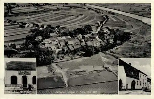 Ak Schoden an der Saar, Saalbau Blidinger, Gasthaus zur Saar